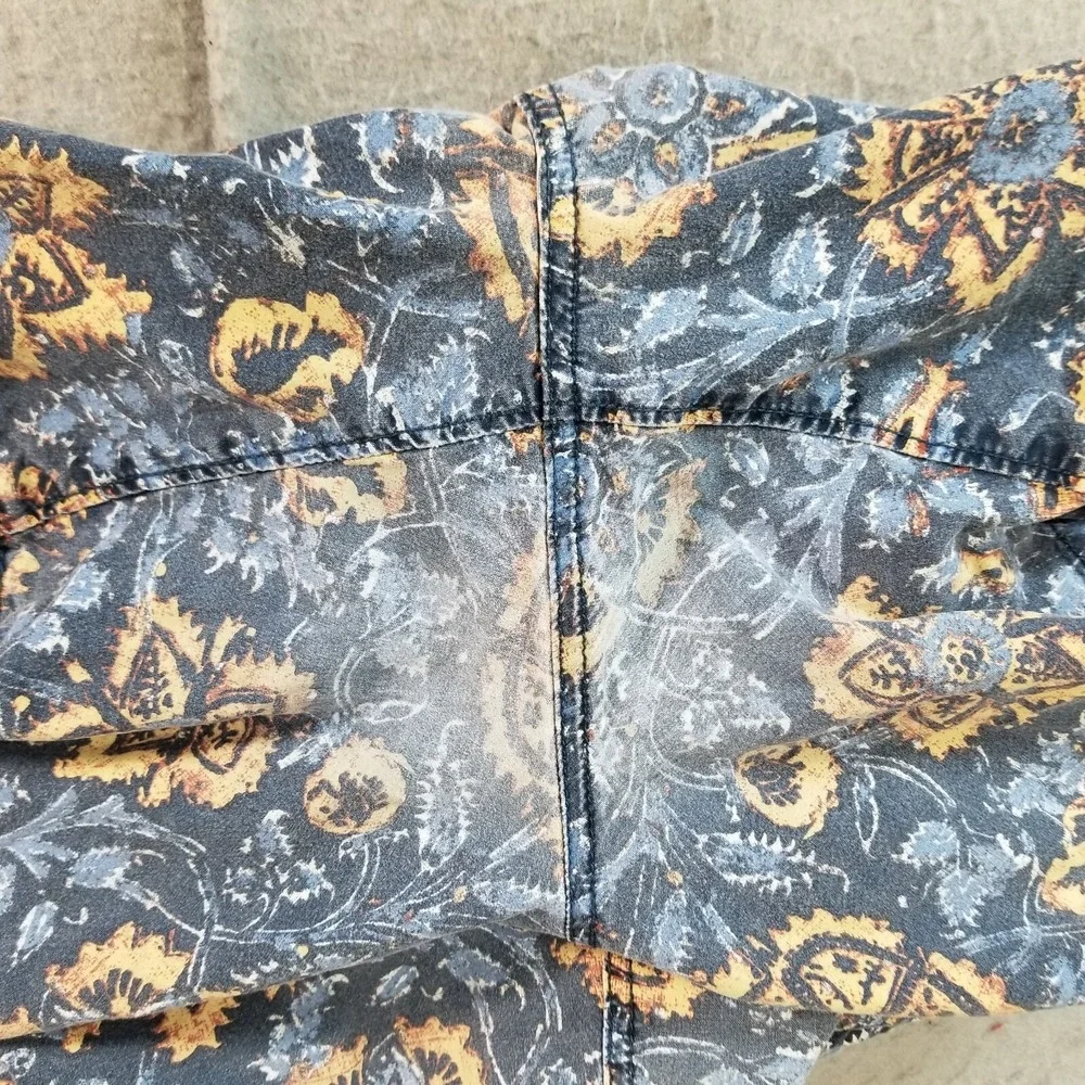 Dockers shorts men's large‎ blue floral outdoor beach Comfort waist